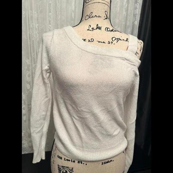 Express Tops - Cozy Classic Off-Shoulder Sweater